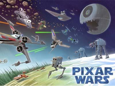 Bersiap, Studio Pixar Garap Film Versi Animasi 'Star Wars'!