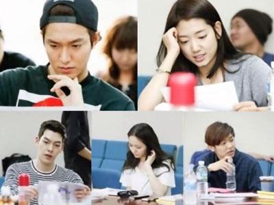 Lee Minho, Park Shin Hye & Pemeran 'The Heirs' Lainnya Hadiri Pembacaan Skrip Pertama