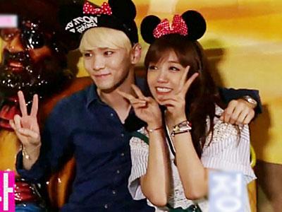 Eunji A-pink & Key SHINee Demonstrasikan Ciuman Pipi di We Got Married