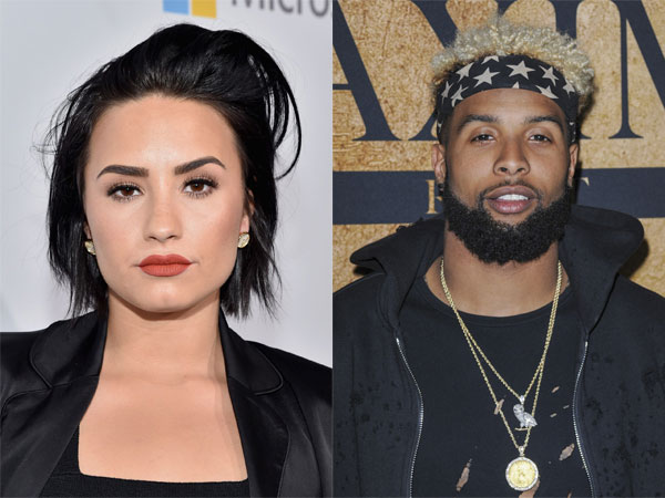 Terlihat Berduaan, Demi Lovato dan Odell Beckham Jr. Pacaran?