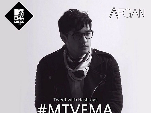 Afgan Dapat Dua Nominasi di MTV Europe Music Awards 2015
