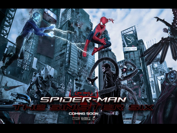 Wah, Sony Pictures Lebih Pilih 'Sinister Six' Ketimbang ‘Spiderman’?