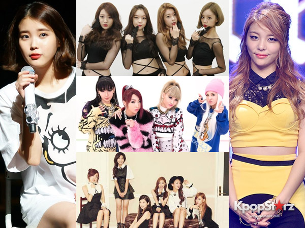 SNSD, AOA, Hingga Ailee, Inilah Idola K-Pop Wanita Paling Berprestasi di Panggung Musik 2014