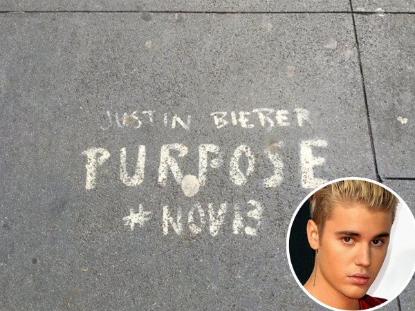 Coret Trotoar Kota Untuk Promosikan Album, Justin Bieber Terancam Dituntut Denda