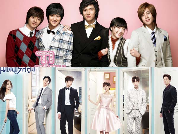 Konsepnya Mirip, Lebih Favorit Drama ‘Boys Before Flowers’ atau ‘Cinderella and the Four Knights’?
