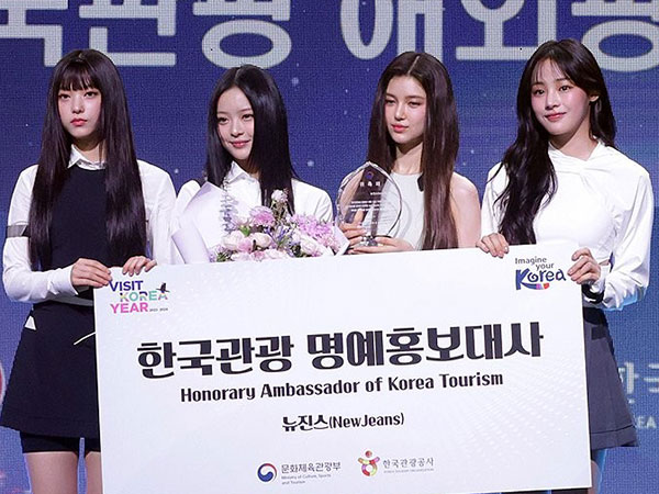 NewJeans Diresmikan Sebagai Duta Kehormatan Pariwisata Korea 2024