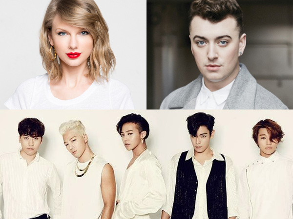 Taylor Swift, Sam Smith, Big Bang, dan Lainnya Dominasi ‘YouTube Music Awards 2015’