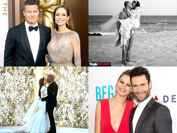 Inilah Pernikahan Selebriti Hollywood Terheboh Sepanjang 2014
