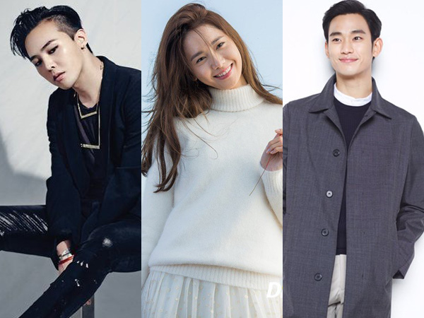 Kim Soo Hyun Hingga G-Dragon Masuk Daftar Idola Asia Berprestasi 2016 versi Forbes!