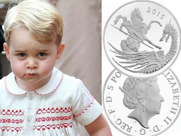 Sambut Ultah ke-2 Pangeran George, Inggris Rilis Koin Perak Edisi Khusus