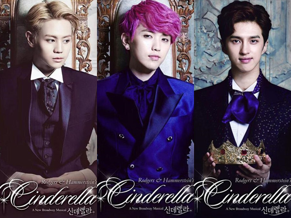 Yoseob B2ST, Sandeul B1A4 dan Ken VIXX Siap Bintangi Drama Musikal 'Cinderella'!