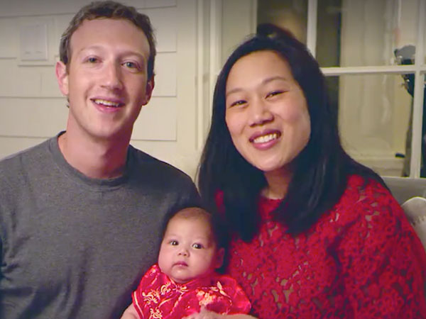 Selain Ucapkan Tahun Baru Imlek, Mark Zuckerberg Juga Ungkap Nama Mandarin Sang Anak