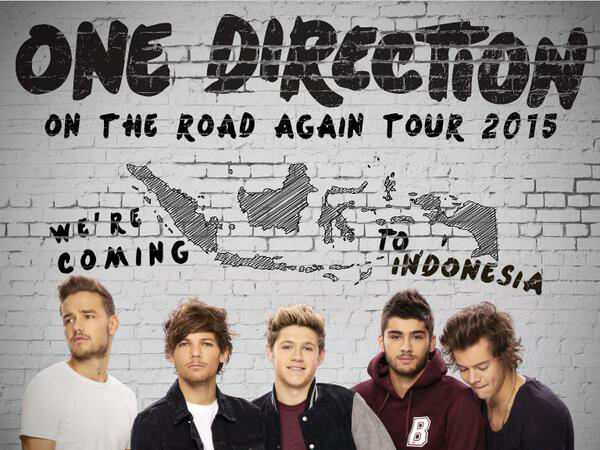 Naik Jet Pribadi, Ini Foto Kedatangan One Direction di Jakarta!