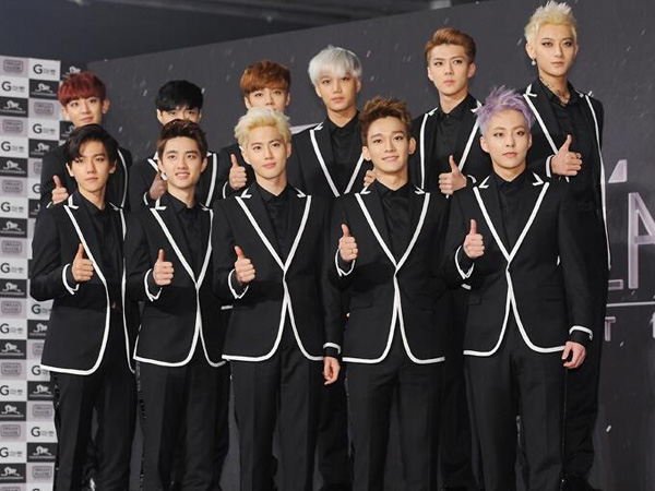 Para Idola K-Pop Pilih EXO Sebagai Grup Idola Terbaik di Tahun 2014!