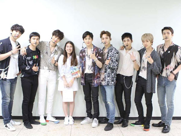 Momen Pertemuan Hangat EXO dengan Seorang Fans Pejuang Kanker