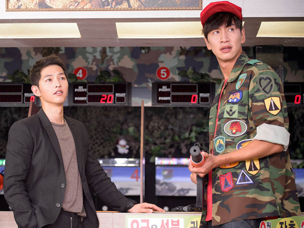 Song Joong Ki Tunjukkan Rasa Sayangnya untuk Lee Kwang Soo di Lokasi Syuting Dramanya
