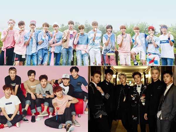 Diambil dari Penelitian, Inilah Peringkat Popularitas Sederet Grup Idola K-pop di Bulan September!