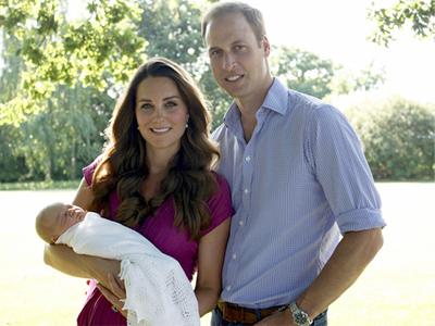 Ini Dia Foto Perdana Keluarga Kecil Pangeran William