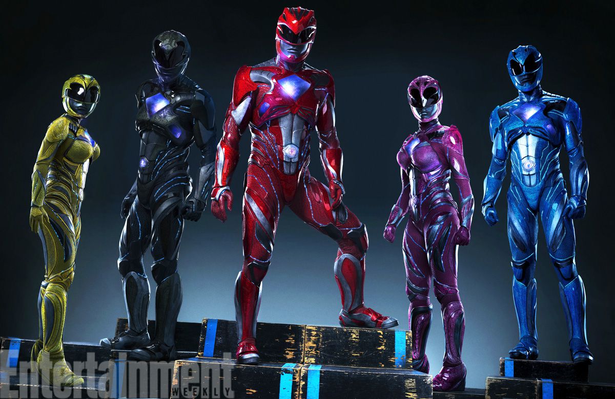 Keren Kostum Baru Power Rangers Mirip Iron Man
