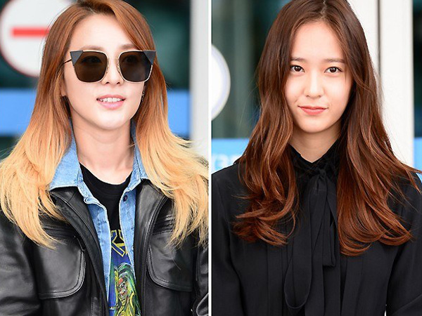 Airport Fashion Dara 2NE1 vs Krystal f(x) Menuju Milan, Siapa Termodis?