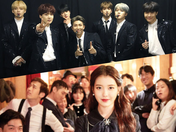 Bawa Nama Baik Negara, BTS dan IU Terima Penghargaan dari Federasi Jurnalis Korea