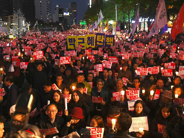 Demo Skandal Presiden Korsel Berlanjut, Dua Juta Warga Siap Padati Jalanan Seoul