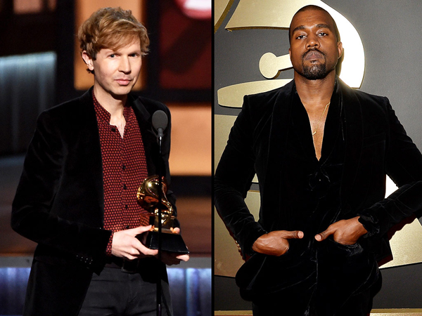 Beck Terima Trofi Grammy Awards, Kanye West Protes dengan Naik ke Atas Panggung!