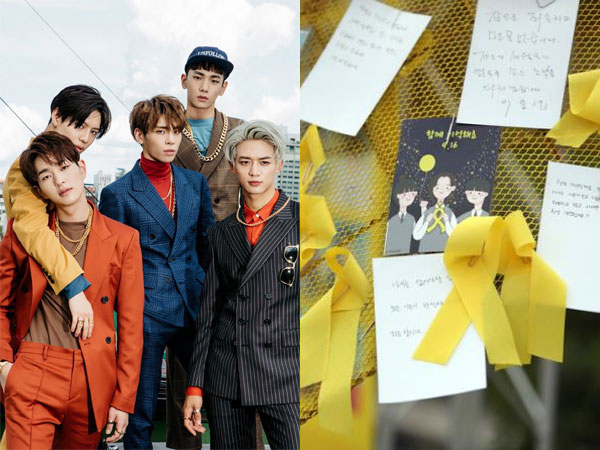 7 Tahun Tragedi Sewol, Surat SHINee untuk Korban Kembali Jadi Sorotan