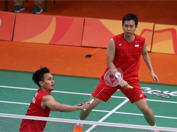 Kalah di Babak Penyisihan, Ahsan-Hendra Gagal Sumbang Emas