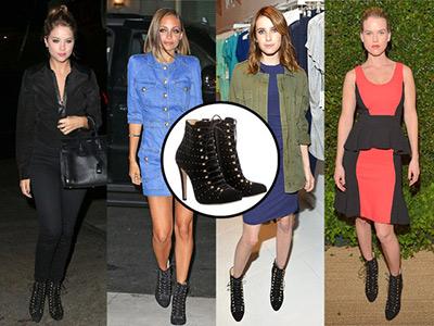 Studded Boots Kembar 4 Selebriti Hollywood, Who Wore It Better?