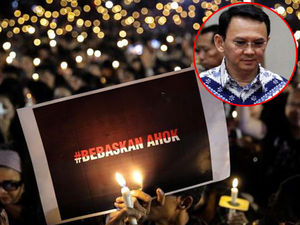 Gerakan Lilin Keadilan untuk Ahok Digelar di Empat Benua