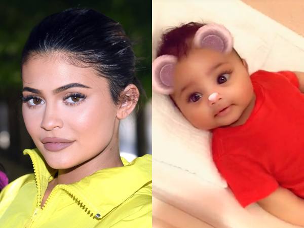 Kylie Jenner Pamer Koleksi Sepatu Stormi yang Bahkan Belum Bisa Berjalan, Bikin Mupeng!