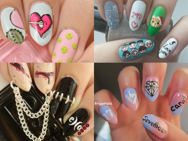 K-Pop Inspired Nail Art Designs from Seventeen - wide 3