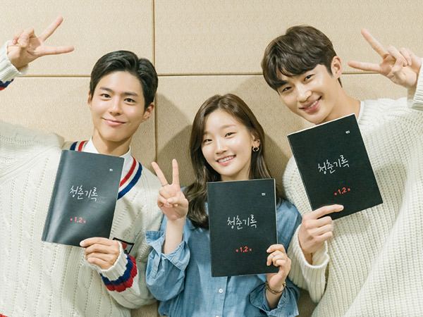 Chemistry Park Bo Gum, Park So Dam, Byun Woo Seok di Sesi Diskusi Naskah 'Record of Youth'