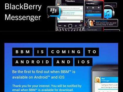 Inilah Cara Pakai BBM di Android dan iPhone