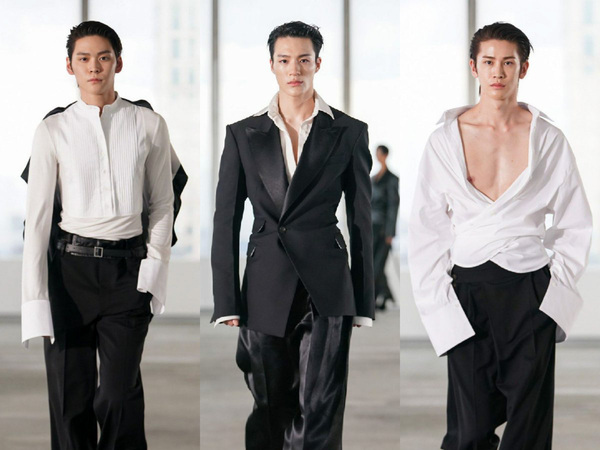 Jeno NCT, Shohei dan Eunseok SMROOKIES Melenggang di Runway New York Fashion Week
