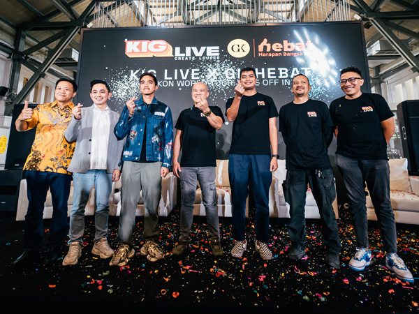 KIG LIVE Siap Kolaborasi Dengan GK HEBAT Milik Kaesang Pangarep untuk Memajukan Industri Musik