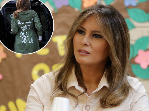 Inikah Makna di Balik Tulisan Jaket Viral Melania Trump yang Hanya Seharga Rp 500 Ribuan?