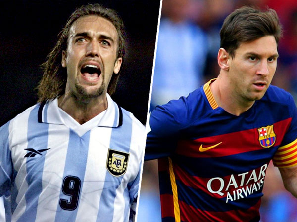 Gabriel Batistuta Akui Ingin ‘Tanding’ Bareng Lionel Messi