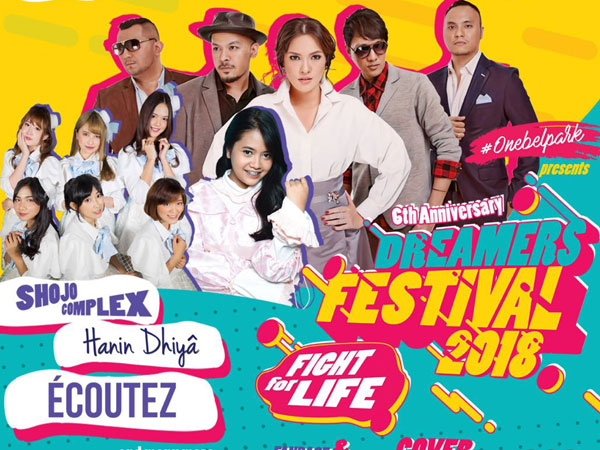 Yuk Seru-Seruan Bareng 'First Line Up' Artis 'Dreamers Festival 2018' 24 Maret Nanti!