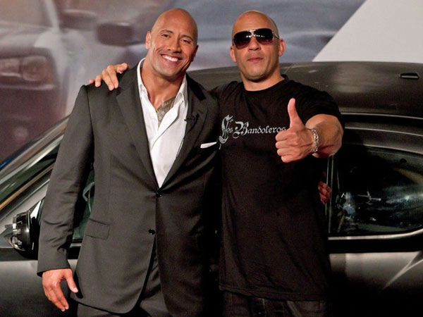 Perselisihan Berkepanjangan dengan Vin Diesel Buat Dwayne Johnson Enggan Main di 'Fast 9'?