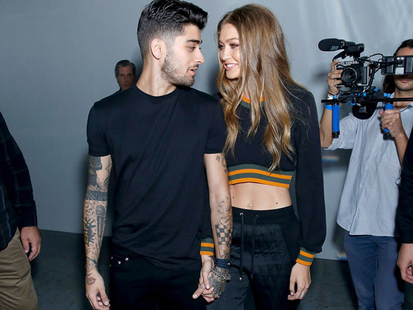 Makin Mesra, Dunia Serasa Milik Berdua Bagi Zayn Malik-Gigi Hadid di London Fashion Week