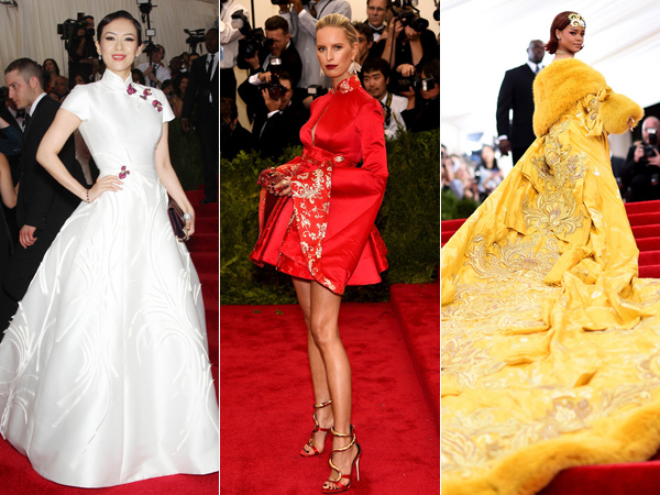 Zhang Ziyi Hingga Rihanna, Simak Best Dress di Red Carpet Met Gala 2015