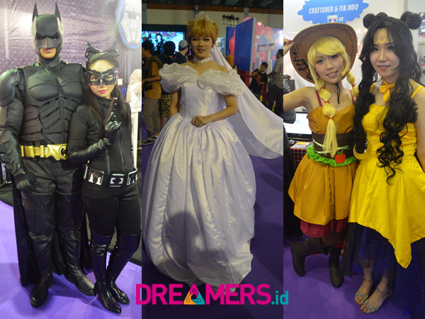 Tangguh Hingga Imut, Cosplay Seru Jadi Daya Tarik di ‘Indonesia Comic Con 2016’!