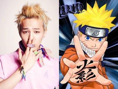 Metamorfosis Gaya Rambut G-Dragon Terinspirasi dari Animasi Naruto?