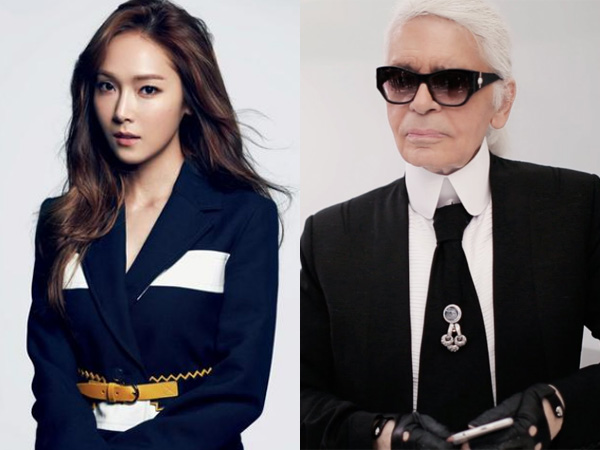 Airport Fashion Jessica Jung Berhasil Curi Perhatian Desainer Ternama Karl Lagerfeld!