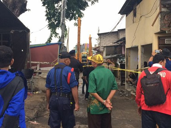 Sudah Kosong, Kawasan Kalijodo Siap Dibongkar Hari Ini