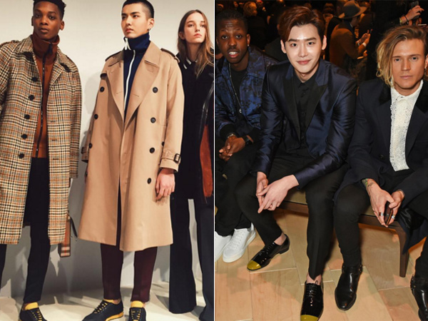 Kris Wu Debut di Runway, Lee Jong Suk Duduk di Baris Depan Fashion Show Burberry di London!