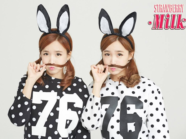 Member Kembar Crayon Pop Bentuk Sub Unit Strawberry Milk!