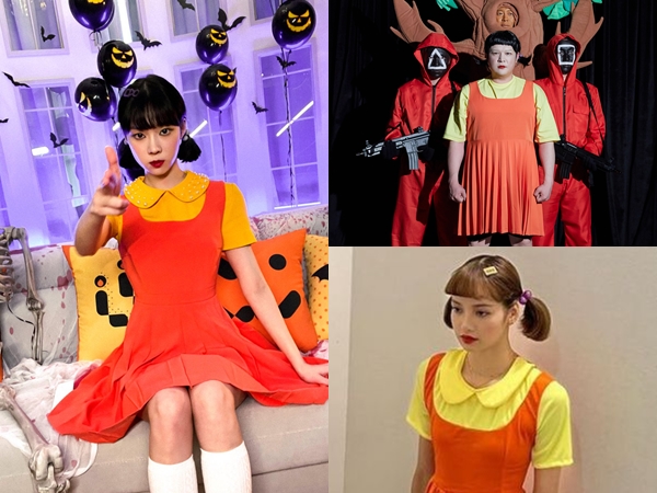 Belum Move On dari Squid Game, Intip Kembali Artis Korea Jadi Younghee Saat Halloween